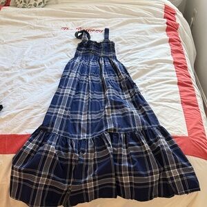 Hill House Blue Plaid Anjuli Dress